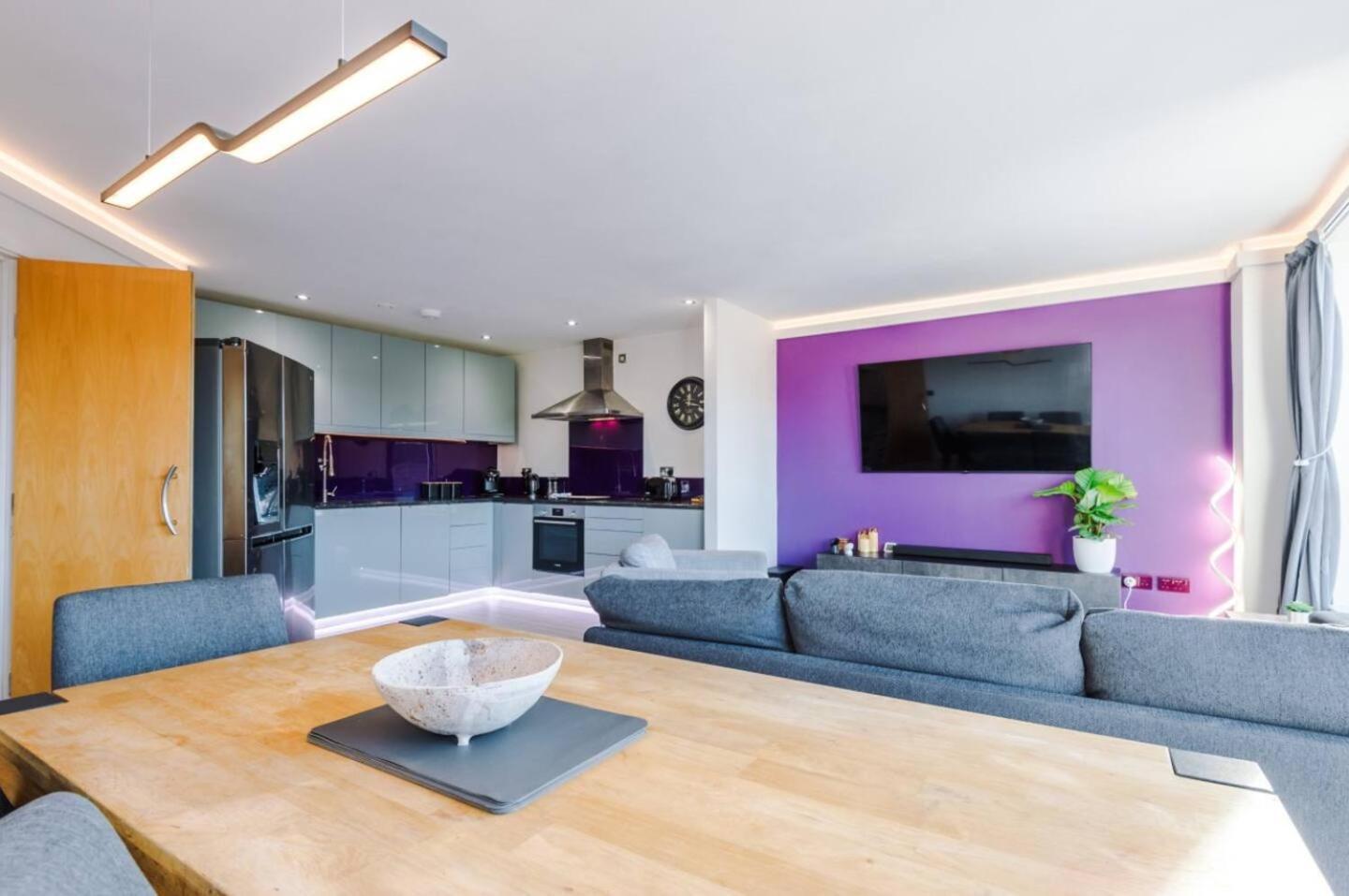 High-Spec Penthouse Central Free Parking Space Sheffield Ngoại thất bức ảnh