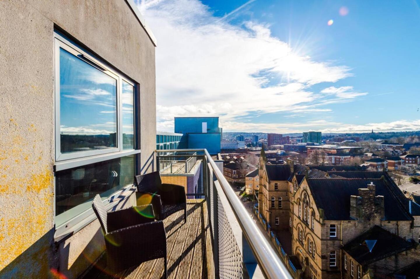 High-Spec Penthouse Central Free Parking Space Sheffield Ngoại thất bức ảnh