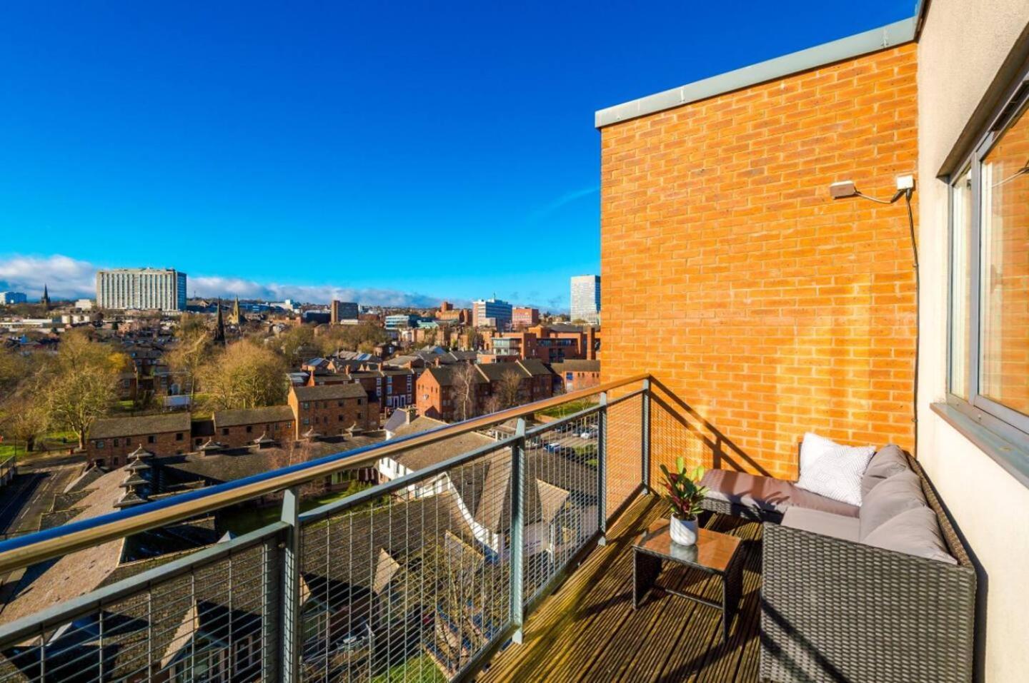 High-Spec Penthouse Central Free Parking Space Sheffield Ngoại thất bức ảnh
