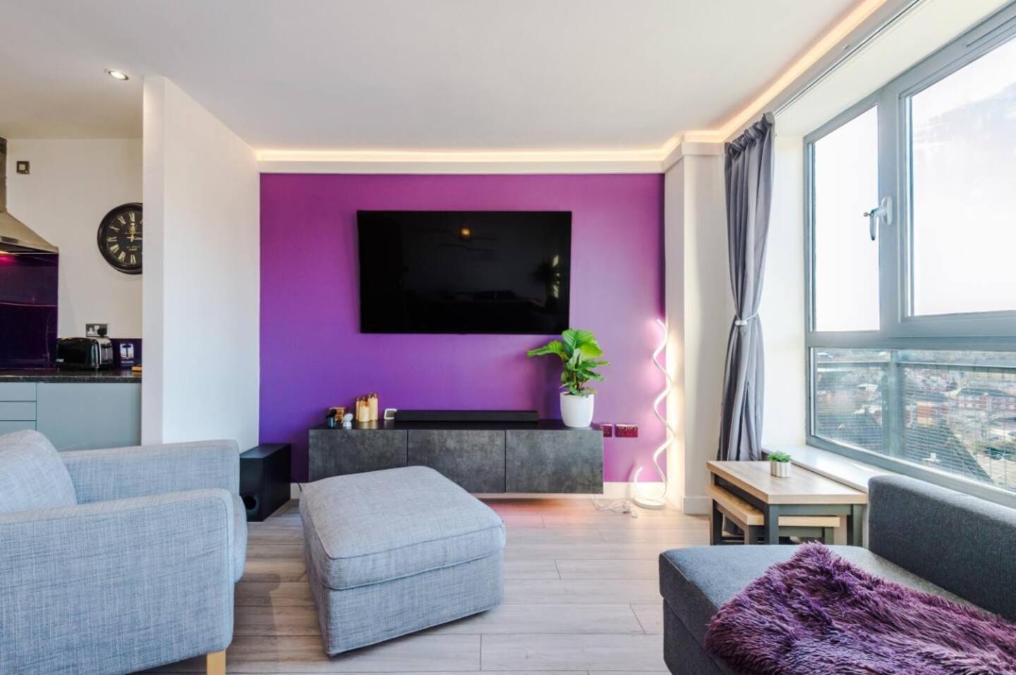 High-Spec Penthouse Central Free Parking Space Sheffield Ngoại thất bức ảnh